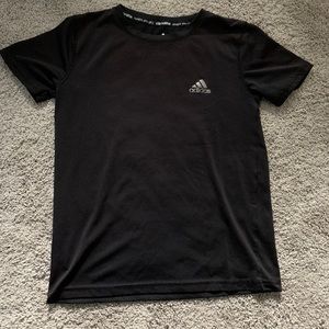 Boys black Adidas shirt